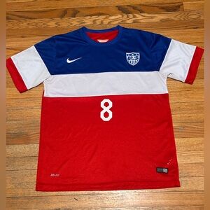 USA 2014 Men’s  National Team Clint Dempsey away Jersey, Nike Dry Fit size L